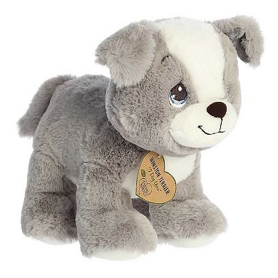 Aurora Small Gray Precious Moments 9" Winston Terrier Inspirational Stuffed Animal