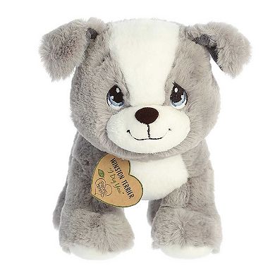 Aurora Small Gray Precious Moments 9" Winston Terrier Inspirational Stuffed Animal