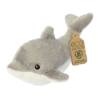 Aurora Mini Gray Eco Nation 5" Dolphin Eco-friendly Stuffed Animal