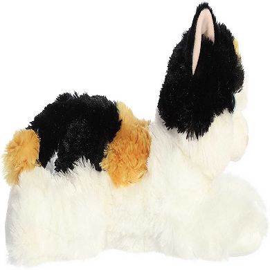 Aurora - Medium White Flopsie - 12" Esmeralda - Adorable Stuffed Animal