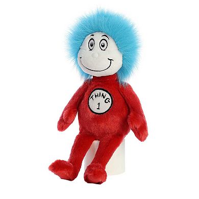 Aurora Medium Red Dr. Seuss 12" Thing 1 Whimsical Stuffed Animal