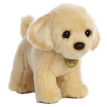 Aurora Medium Brown Miyoni Tots 10" Golden Lab Pup Adorable Stuffed Animal