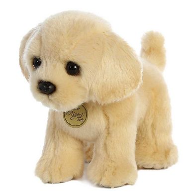 Aurora Medium Brown Miyoni Tots 10" Golden Lab Pup Adorable Stuffed Animal