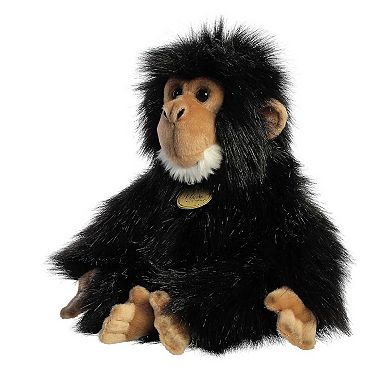 Aurora Medium Black Miyoni 9.5" Chimpanzee Adorable Stuffed Animal