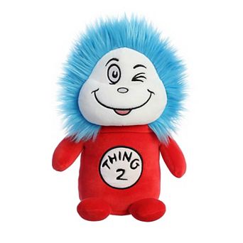 Aurora Medium Red Dr. Seuss 9.5" Squishy Thing 2 Whimsical Stuffed Animal