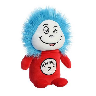 Aurora Medium Red Dr. Seuss 9.5" Squishy Thing 2 Whimsical Stuffed Animal