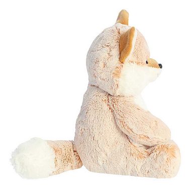Aurora Medium Brown Sweet & Softer 11.5" Fancy Fox Snuggly Stuffed Animal