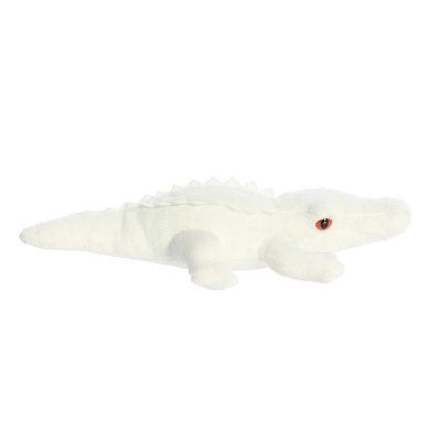 Aurora Small White Mini Flopsie 8" Albino Alligator Adorable Stuffed Animal