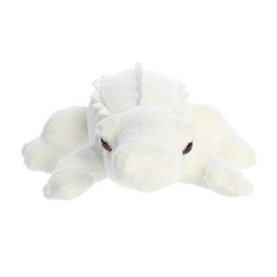 Aurora Small White Mini Flopsie 8" Albino Alligator Adorable Stuffed Animal