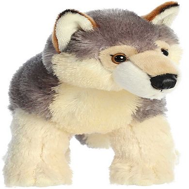 Aurora - Medium Gray Flopsie - 12" Wily - Adorable Stuffed Animal