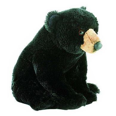 Aurora Medium Black Flopsie 12" Blackstone Adorable Stuffed Animal