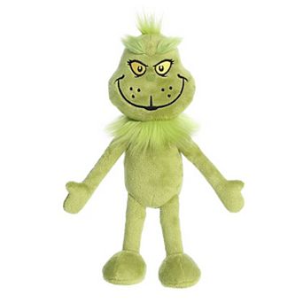 Aurora Medium Green Dr. Seuss 12" Grinch Armature Whimsical Stuffed Animal