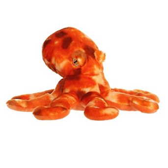 Aurora Medium Orange Destination Nation 10.5" Octopus Adventurous Stuffed Animal