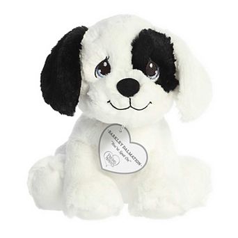 Aurora Small White Precious Moments 8.5" Barkley Dalmatian Inspirational Stuffed Animal