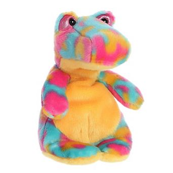 Aurora Small Orange Jammies 7.5" Goldenberry Gator Vibrant Stuffed Animal
