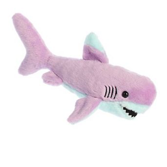 Aurora Small Purple Mini Flopsie 8" Colorful Shark Adorable Stuffed Animal