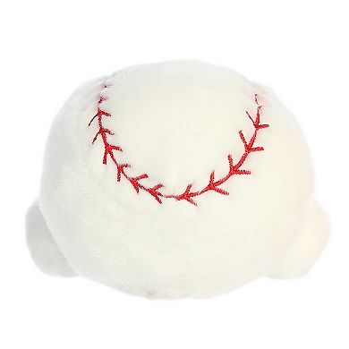 Aurora Mini White Palm Pals 5" Slugger Baseball Adorable Stuffed Animal