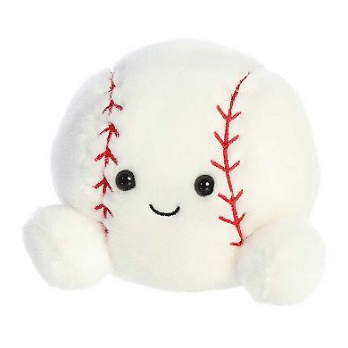Aurora Mini White Palm Pals 5" Slugger Baseball Adorable Stuffed Animal
