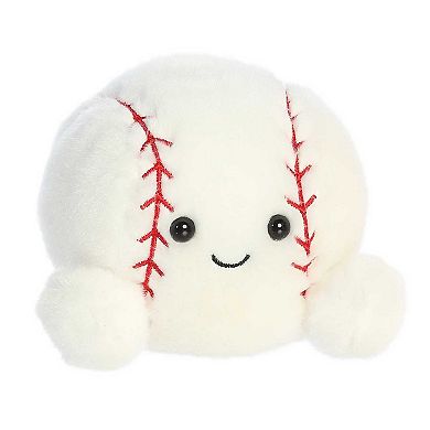Aurora Mini White Palm Pals 5" Slugger Baseball Adorable Stuffed Animal