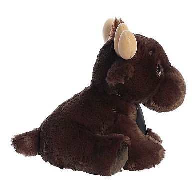 Aurora Small Brown Precious Moments 8.5" Miles Moose Inspirational Stuffed Animal