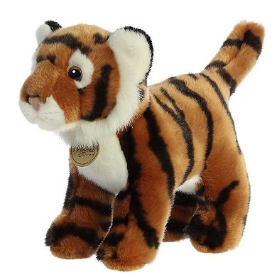 Aurora Medium Brown Miyoni 10" Bengal Tiger Adorable Stuffed Animal