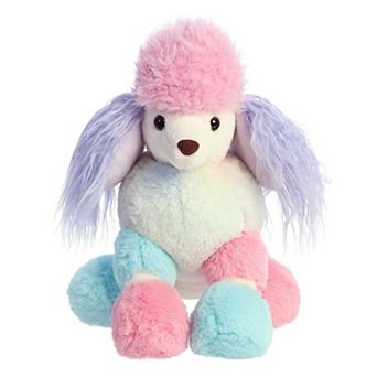 Aurora Large Multicolor Luxe Boutique 15" Sophie Poodle Exquisite Stuffed Animal