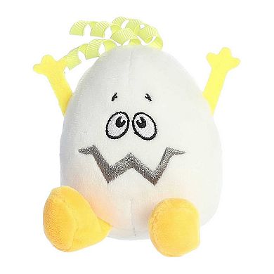 Aurora Mini White Eggspressions 3.5" Scrambled Egg Punny Stuffed Animal