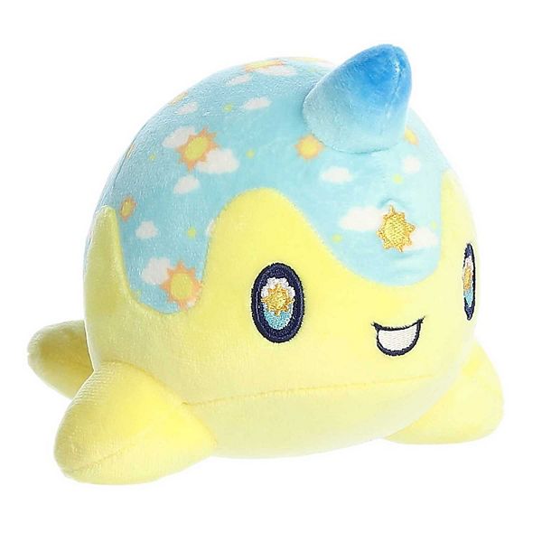 Aurora Small Yellow Tasty Peach 7" Sunny Day Nomwhal Enchanting Stuffed ...
