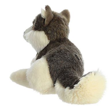 Aurora Large Gray Miyoni 15" Wolf Adorable Stuffed Animal