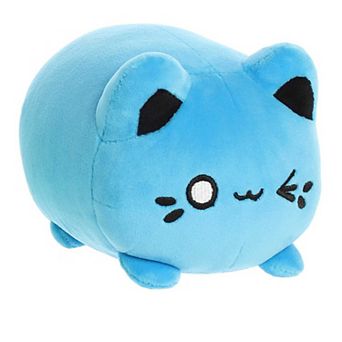 Aurora Small Blue Tasty Peach 7" Electric Blue Meowchi Enchanting Stuffed Animal