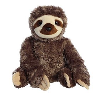 Aurora Medium Brown Destination Nation 12" Sloth Adventurous Stuffed Animal