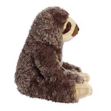 Aurora Medium Brown Destination Nation 12" Sloth Adventurous Stuffed Animal