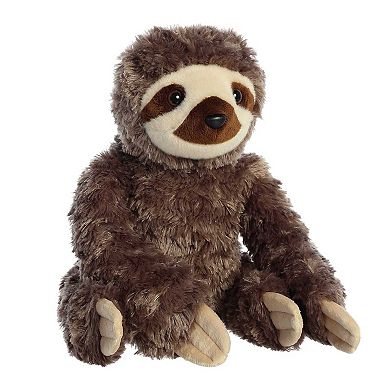 Aurora Medium Brown Destination Nation 12" Sloth Adventurous Stuffed Animal