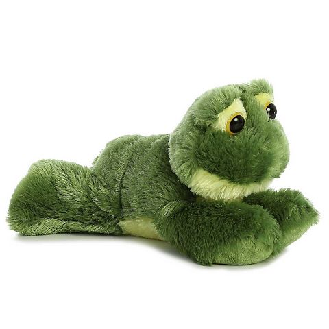 Детские мягкие игрушки Aurora Small Green Mini Flopsie 8" Frolick Frog Adorable Stuffed Animal
