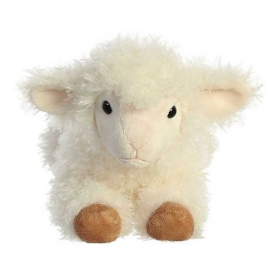 Aurora Medium White Flopsie 12" Luna Lamb Adorable Stuffed Animal