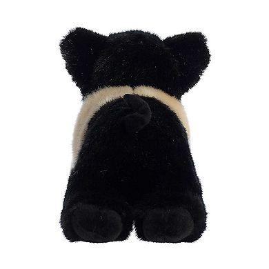 Aurora Small Black Miyoni 8" Hampshire Pig Adorable Stuffed Animal
