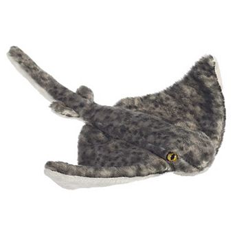 Aurora Small Gray Mini Flopsie 8" Sting Ray Adorable Stuffed Animal