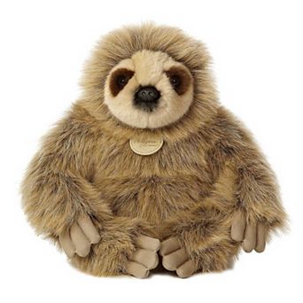 Aurora Medium Brown Miyoni 12" Sloth Adorable Stuffed Animal