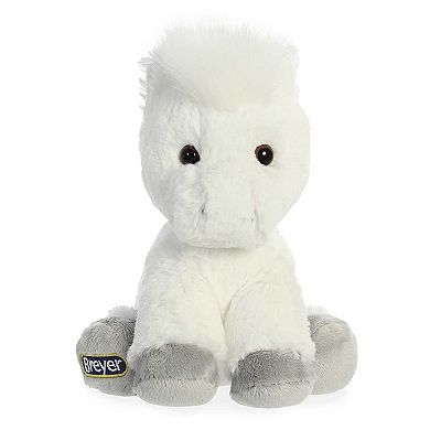Aurora Small White Breyer 8" White Horse Exquisite Stuffed Animal
