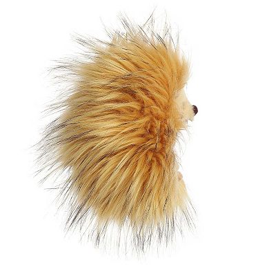 Aurora Small Brown Luxe Boutique 6" Woody Hedgehog Exquisite Stuffed Animal
