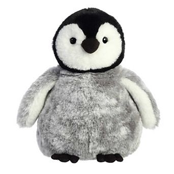 Aurora Small Gray Holiday 8.5" Pippy Penguin Festive Stuffed Animal