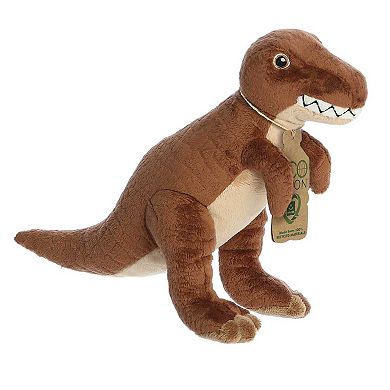 Aurora Medium Brown Eco Nation 10.5" T-rex Eco-friendly Stuffed Animal