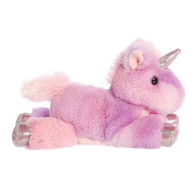 Aurora Small Pink Mini Flopsie 8" Rainbow Unicorn Adorable Stuffed Animal