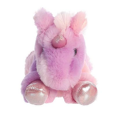 Aurora Small Pink Mini Flopsie 8" Rainbow Unicorn Adorable Stuffed Animal