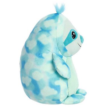 Aurora Medium Blue Squishiverse Squishy Jellybeans 12" Sloth Adorable ...
