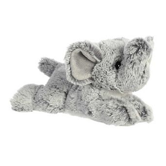 Aurora Small Gray Mini Flopsie 8" Leroy Elephant Adorable Stuffed Animal
