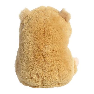 Aurora Mini Brown Rolly Pet 5" Frolic Hamster Round Stuffed Animal