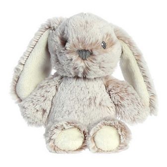 Ebba Small Brown Cuddlers Rattle 6.5" Bree Playful Baby Stuffed Animal