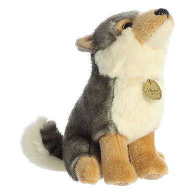 Aurora Medium Gray Miyoni 10" Wolf Adorable Stuffed Animal