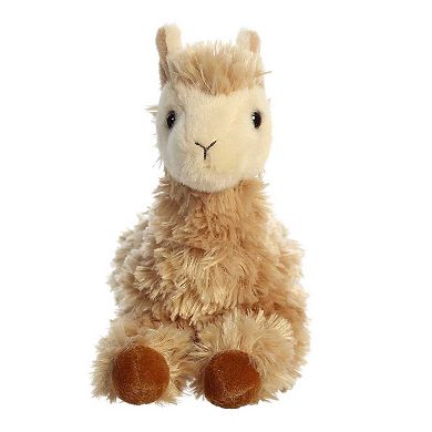 Aurora Small Brown Mini Flopsie 8" Louis Llama Adorable Stuffed Animal